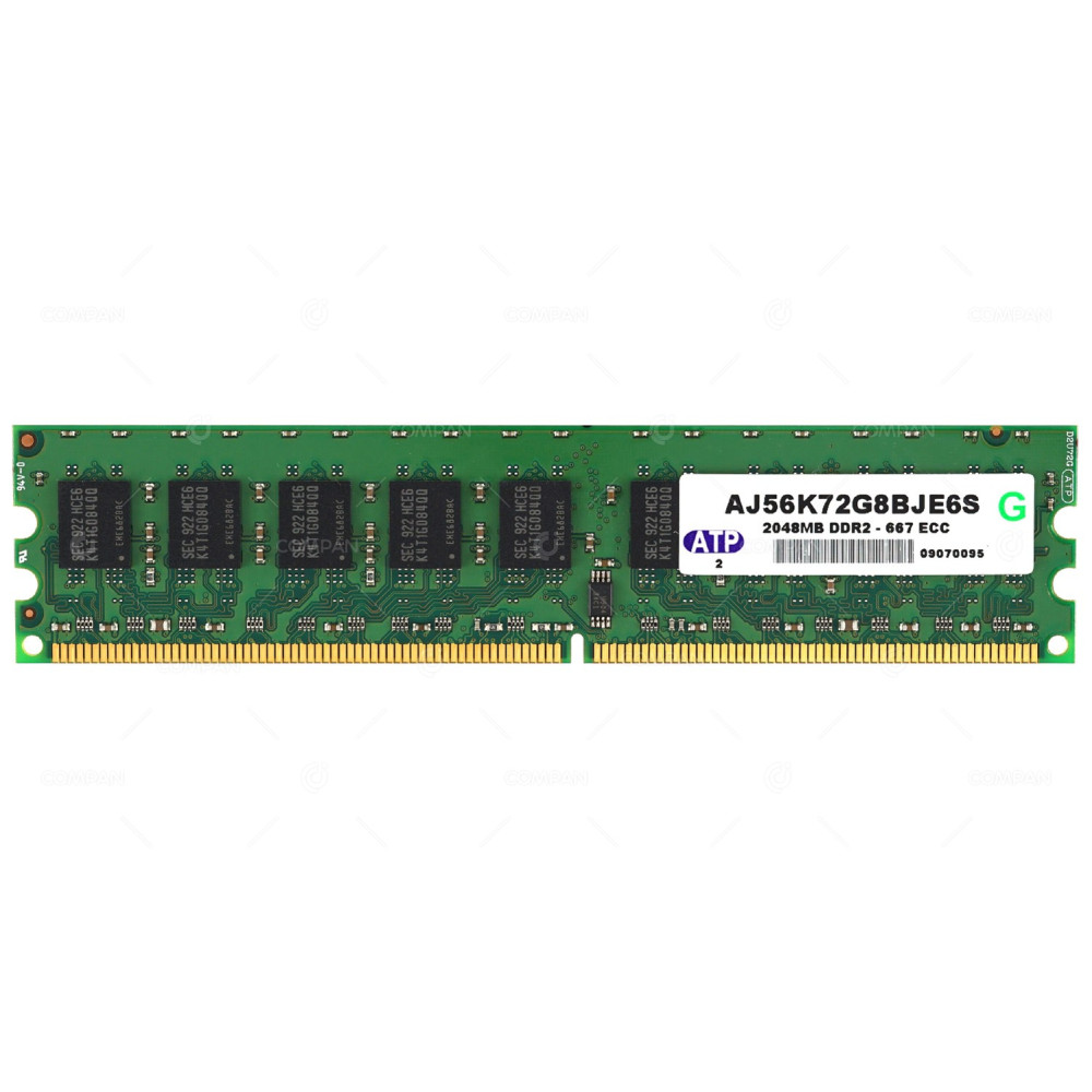AJ56K72G8BJE6S ATP ELECTRONICS MEMORY 2048MB PC2 5300E DDR2 -
